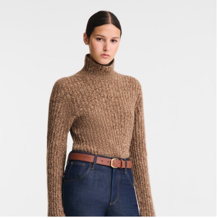 LONGCHAMP LE PLIAGE ORIGINAL CEINTURE FEMME COGNAC