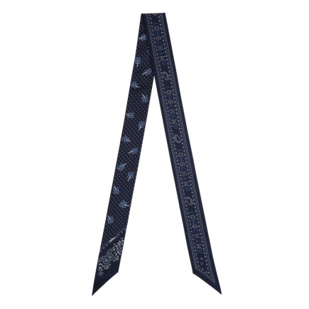 LONGCHAMP BANDEAU FRENCH BANDANA MARINE