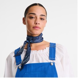 LONGCHAMP BANDEAU FRENCH BANDANA MARINE