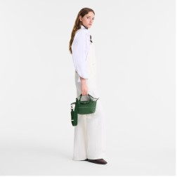 LONGCHAMP LE PLIAGE XTRA WORKER SAC À MAIN XS VERT ANGLAIS