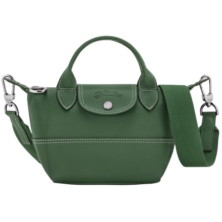 LONGCHAMP LE PLIAGE XTRA WORKER SAC À MAIN XS VERT ANGLAIS