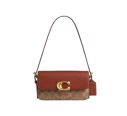 SAC ÉPAULE ZOÉ CARAMEL/TAN COACH