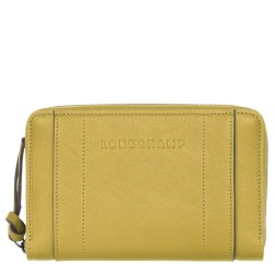 LONGCHAMP 3D PORTEFEUILLE COMPACT GINGEMBRE