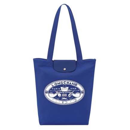 LONGCHAMP LE PLIAGE X CONSTANTIN SAC CABAS M COBALT