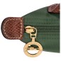 LONGCHAMP LE PLIAGE ORIGINAL TROUSSE COSMÉTIQUE AVEC POIGNÉE VERT ANGLAIS