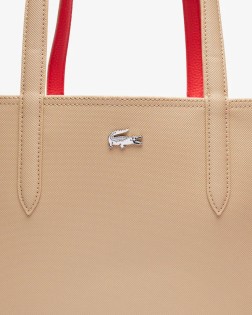SAC SHOPPING ANNA RÉVERSIBLE VIENNOIS GRENADINE LACOSTE