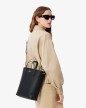 SAC CABAS VERTICAL RÉVERSIBLE NOIR FARINE LACOSTE SAC CABAS VERTICAL RÉVERSIBLE NOIR FARINE LACOSTE