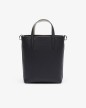 SAC CABAS VERTICAL RÉVERSIBLE NOIR FARINE LACOSTE SAC CABAS VERTICAL RÉVERSIBLE NOIR FARINE LACOSTE