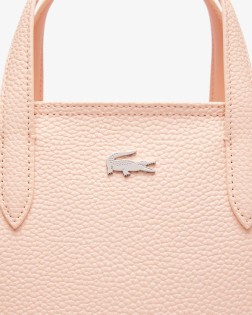 SAC CABAS VERTICAL RÉVERSIBLE ANGORA LATTE LACOSTE