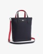 SAC CABAS VERTICAL RÉVERSIBLE ABÎMES PÉTUNIA LACOSTE SAC CABAS VERTICAL RÉVERSIBLE ABÎMES PÉTUNIA LACOSTE