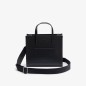 PETIT SAC À MAIN CHANTACO EN CUIR NOIR LACOSTE PETIT SAC À MAIN CHANTACO EN CUIR NOIR LACOSTE