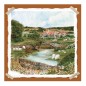 CARRÉ DE SOIE 70CM LONGCHAMP PASTORAL BEAUTY MARMELADE