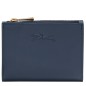 LONGCHAMP ÉPURE TIMELESS PORTEFEUILLE COMPACT MARINE