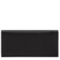LONGCHAMP LE ROSEAU SLEEK PORTEFEUILLE LONG À RABAT NOIR