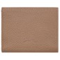 LONGCHAMP LE FOULONNÉ PORTEFEUILLE COMPACT BISCUIT