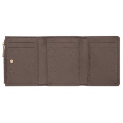 LONGCHAMP LE FOULONNÉ PORTEFEUILLE COMPACT TAUPE