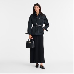 LONGCHAMP LE ROSEAU SLEEK SAC À MAIN S NOIR