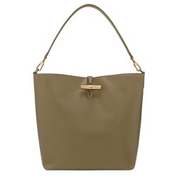 LONGCHAMP LE ROSEAU SLEEK SAC PORTÉ ÉPAULE M OLIVE