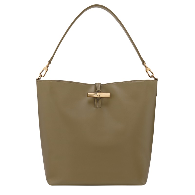 LONGCHAMP LE ROSEAU SLEEK SAC PORTÉ ÉPAULE M OLIVE