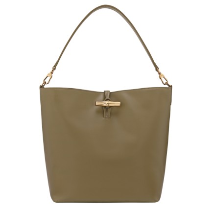 LONGCHAMP LE ROSEAU SLEEK SAC PORTÉ ÉPAULE M OLIVE