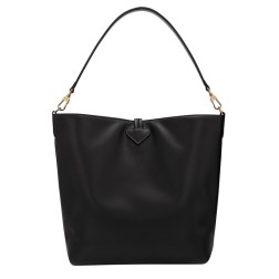 LONGCHAMP LE ROSEAU SLEEK SAC PORTÉ ÉPAULE M NOIR