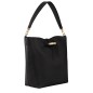 LONGCHAMP LE ROSEAU SLEEK SAC PORTÉ ÉPAULE M NOIR