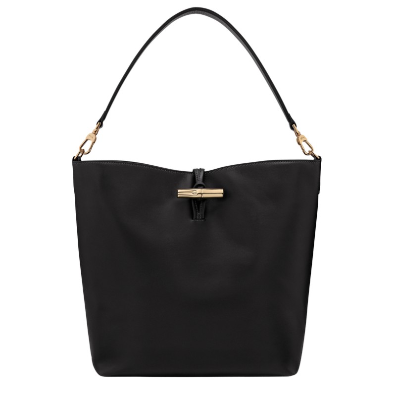 LONGCHAMP LE ROSEAU SLEEK SAC PORTÉ ÉPAULE M NOIR