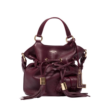 SAC SEAU S PREMIER FLIRT CASSIS LANCEL