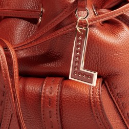 SAC SEAU M PREMIER FLIRT BRIQUE LANCEL