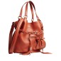 SAC SEAU M PREMIER FLIRT BRIQUE LANCEL