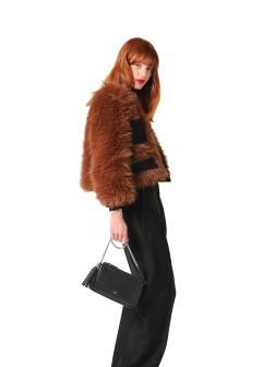 POCHETTE CHAINE PREMIER FLIRT NOIR LANCEL