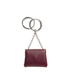 PORTE CLÉS NINON SOFT CASSIS LANCEL