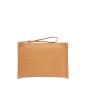 POCHETTE ZIPPÉ S AVEC DRAGONNE JOUR DE LANCEL CAMEL