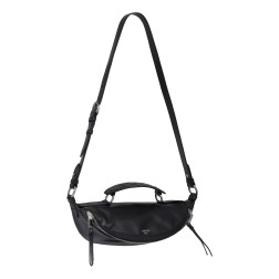 SAC PORTÉ CROISÉ S ORIGAMI DE LANCEL NOIR/NICKEL