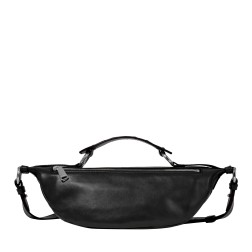 SAC PORTÉ CROISÉ S ORIGAMI DE LANCEL NOIR/NICKEL