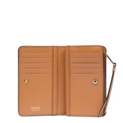 PORTEFEUILLE COMPACT ORIGAMI DE LANCEL CAMEL