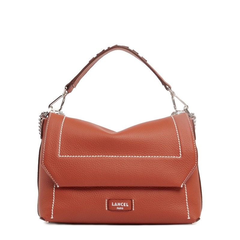 SAC À RABAT M NINON SOFT DE LANCEL BRIQUE