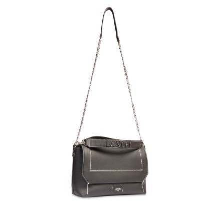 SAC À RABAT L NINON SOFT DE LANCEL NOIR
