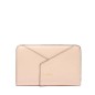 PORTEFEUILLE COMPACT ENVELOPPE DE LANCEL CAPPUCCINO