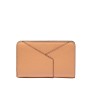 PORTEFEUILLE COMPACT ENVELOPPE DE LANCEL CAMEL