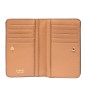 PORTEFEUILLE COMPACT ENVELOPPE DE LANCEL CAMEL