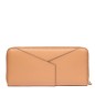 PORTEFEUILLE ZIPPÉ ENVELOPPE DE LANCEL CAMEL