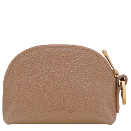 LONGCHAMP LE FOULONNÉ PORTE MONNAIE BISCUIT