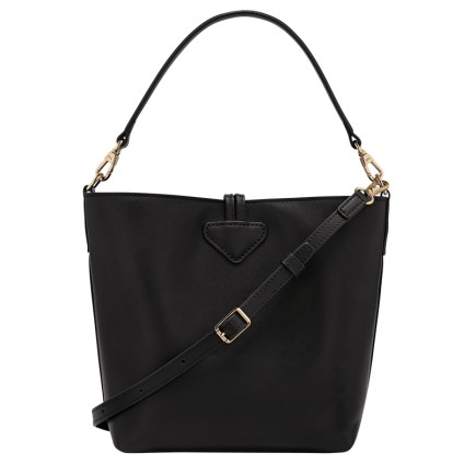 LONGCHAMP LE ROSEAU SLEEK SAC SEAU XS NOIR