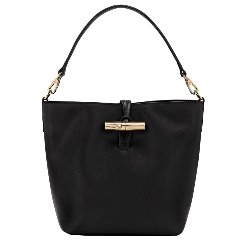 LONGCHAMP LE ROSEAU SLEEK SAC SEAU XS NOIR