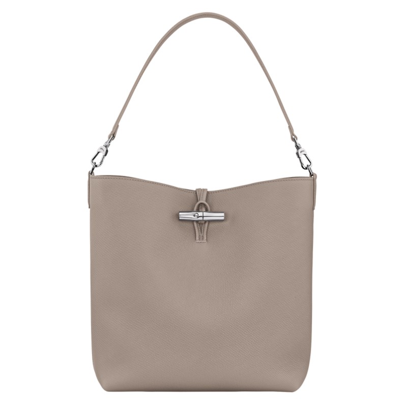 LONGCHAMP LE ROSEAU SAC PORTÉ ÉPAULE M ARGILE