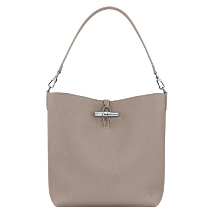 LONGCHAMP LE ROSEAU SAC PORTÉ ÉPAULE M ARGILE