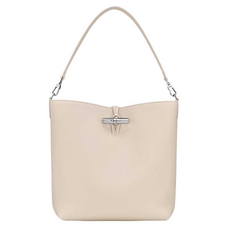 LONGCHAMP LE ROSEAU SAC PORTÉ ÉPAULE M PAPIER