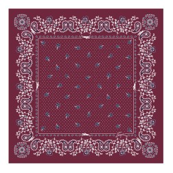 CARRÉ DE SOIE 50CM FRENCH BANDANA LONGCHAMP GRENADE