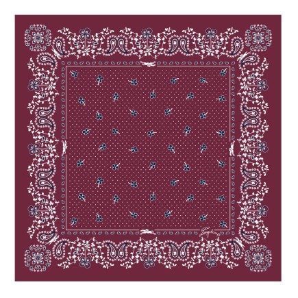 CARRÉ DE SOIE 50CM FRENCH BANDANA LONGCHAMP GRENADE